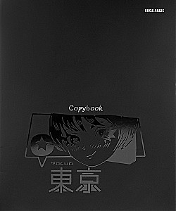 Тетрадь A5 - Аниме стайл, 48 листов, клетка,  в ассортименте