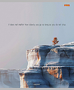 Тетрадь A5 - Природный микс – 3, 48 листов, клетка, в ассортименте