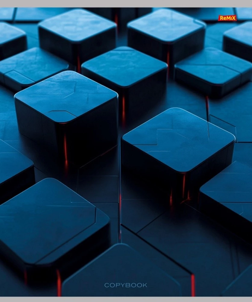 Тетрадь A5 - Микс, 48 листов, клетка, в ассортименте