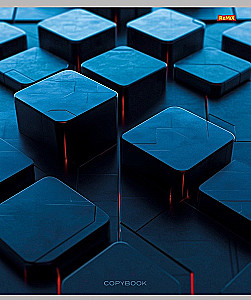 Тетрадь A5 - Микс, 48 листов, клетка, в ассортименте