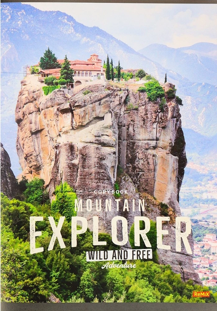 Notatnik A5 - Górskie krajobrazy, 48 arkuszy, kratka, w assortymencie