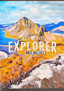 Notatnik A5 - Górskie krajobrazy, 48 arkuszy, kratka, w assortymencie