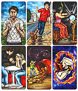 Oracle of Lusts and Vices (65 cards + QR instruction)