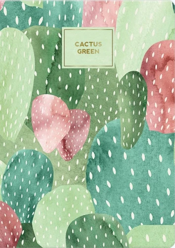Блокнот А5 - Cactus, 96 листов