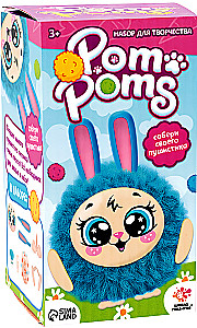 Игрушка пушистик - Зайка, своими руками