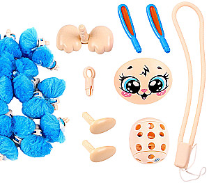 Игрушка пушистик - Зайка, своими руками