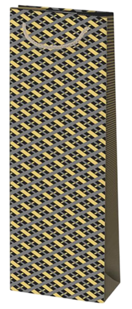 Подарочный пакет 13x38x11см, в ассортименте