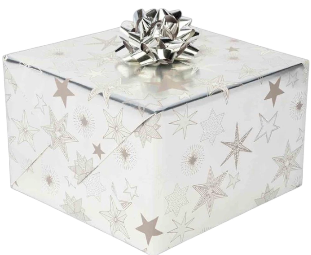 Metaliczny papier dekoracyjny P2, rolka 200x70 cm, 1 arkusz w asortymencie