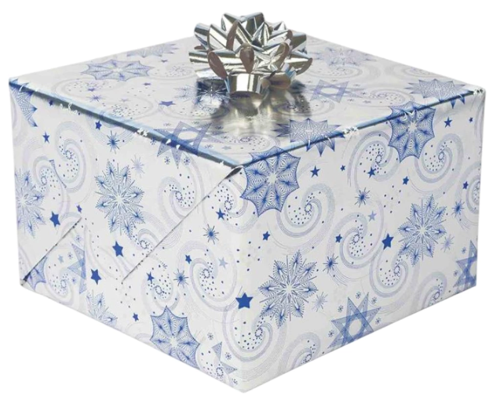 Metaliczny papier dekoracyjny P2, rolka 200x70 cm, 1 arkusz w asortymencie