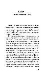 Apple tree, cherry, plum and other fruit trees. Fruitful season