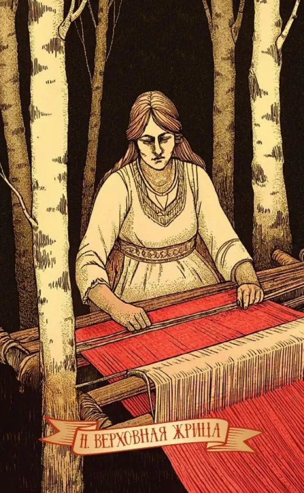 Таро Древняя Русь (78 карт и книга по QR-коду)