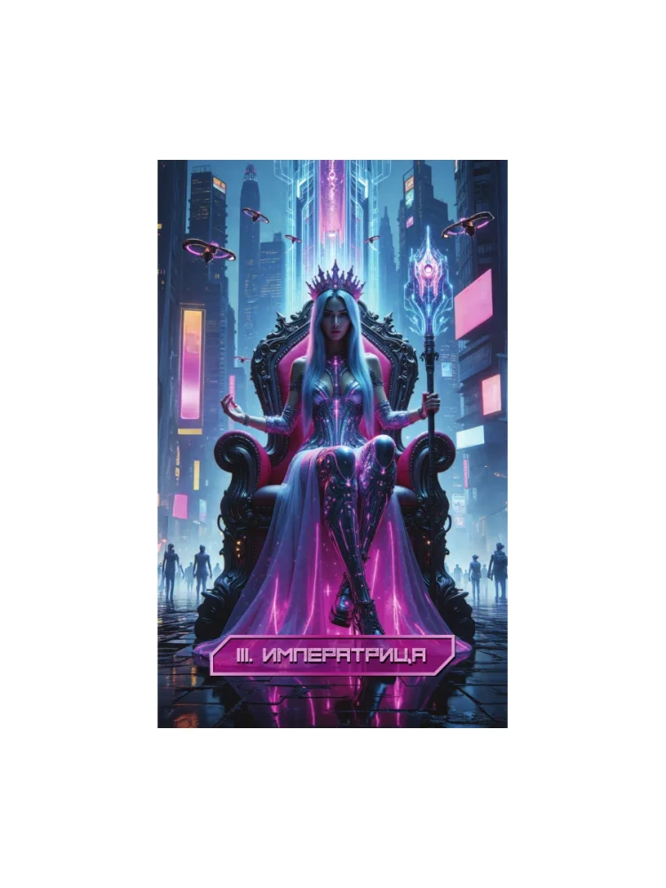 Кибертаро (78 карт и книга по QR-коду)