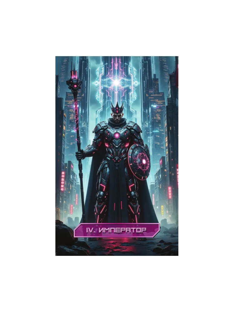 Кибертаро (78 карт и книга по QR-коду)