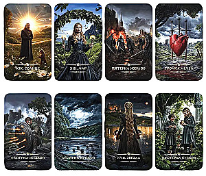 Таро Темное фэнтези (78 карт и книга по QR-коду)