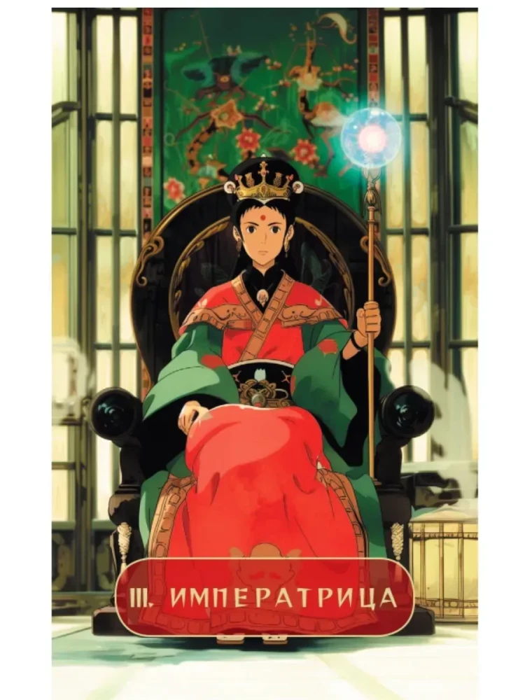 Таро Волшебные миры аниме (78 карт и книга по QR-коду)