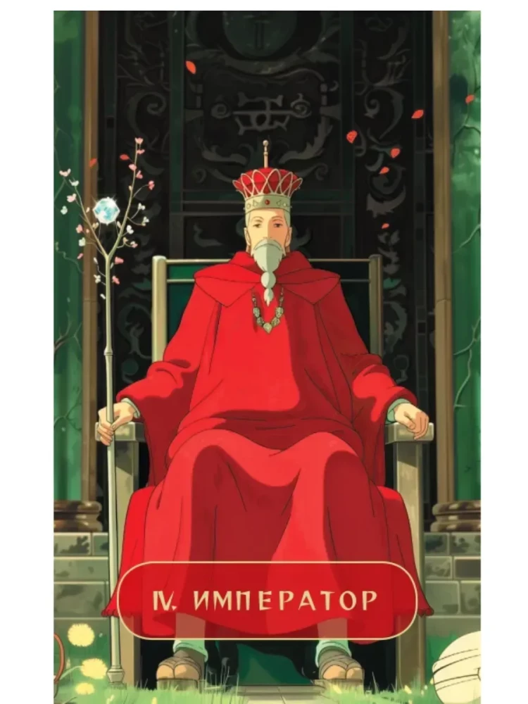 Таро Волшебные миры аниме (78 карт и книга по QR-коду)