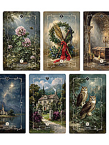 Botin des Schicksals. Lenormand-Ouakel (41 Karte und ein QR-Code-Handbuch in der Box)