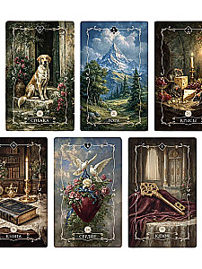 Botin des Schicksals. Lenormand-Ouakel (41 Karte und ein QR-Code-Handbuch in der Box)