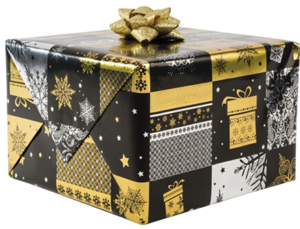 Metaliczny papier dekoracyjny P2, rolka 200x70 cm, 1 arkusz, w asortymencie