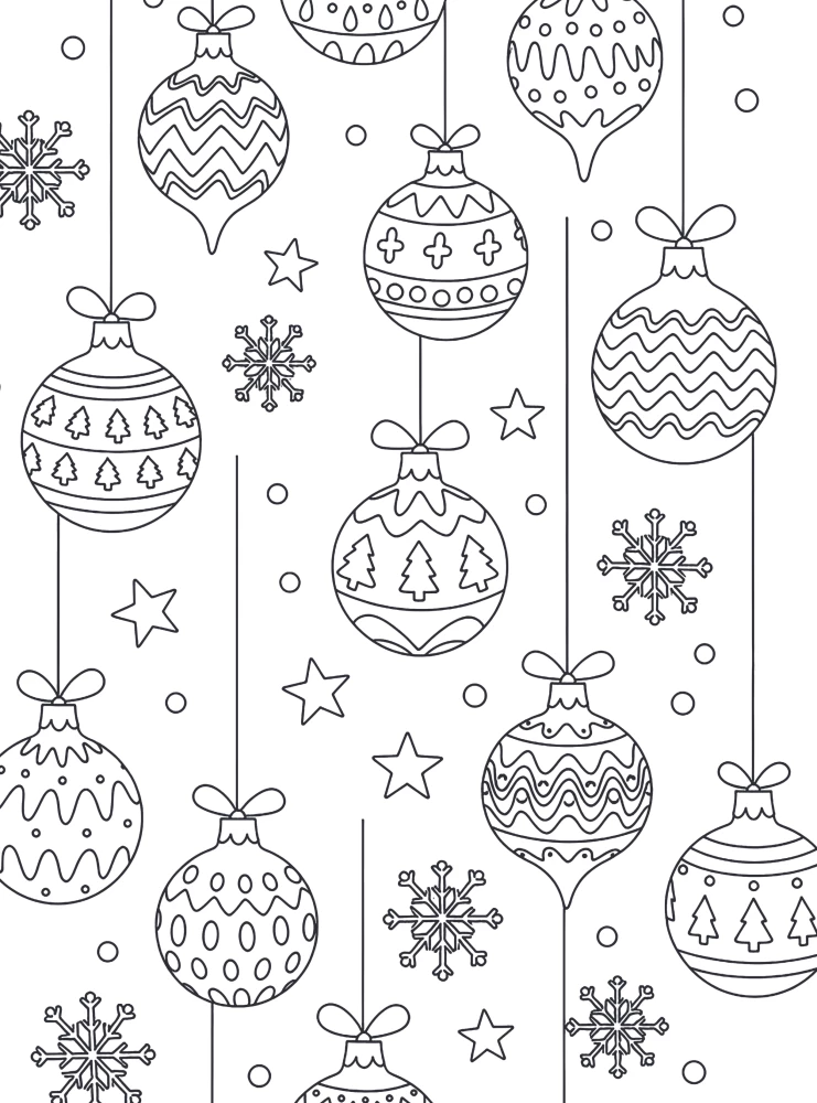 Nowy Rok z Asią Lawrinowicz. Kolorowanka-antystresowa