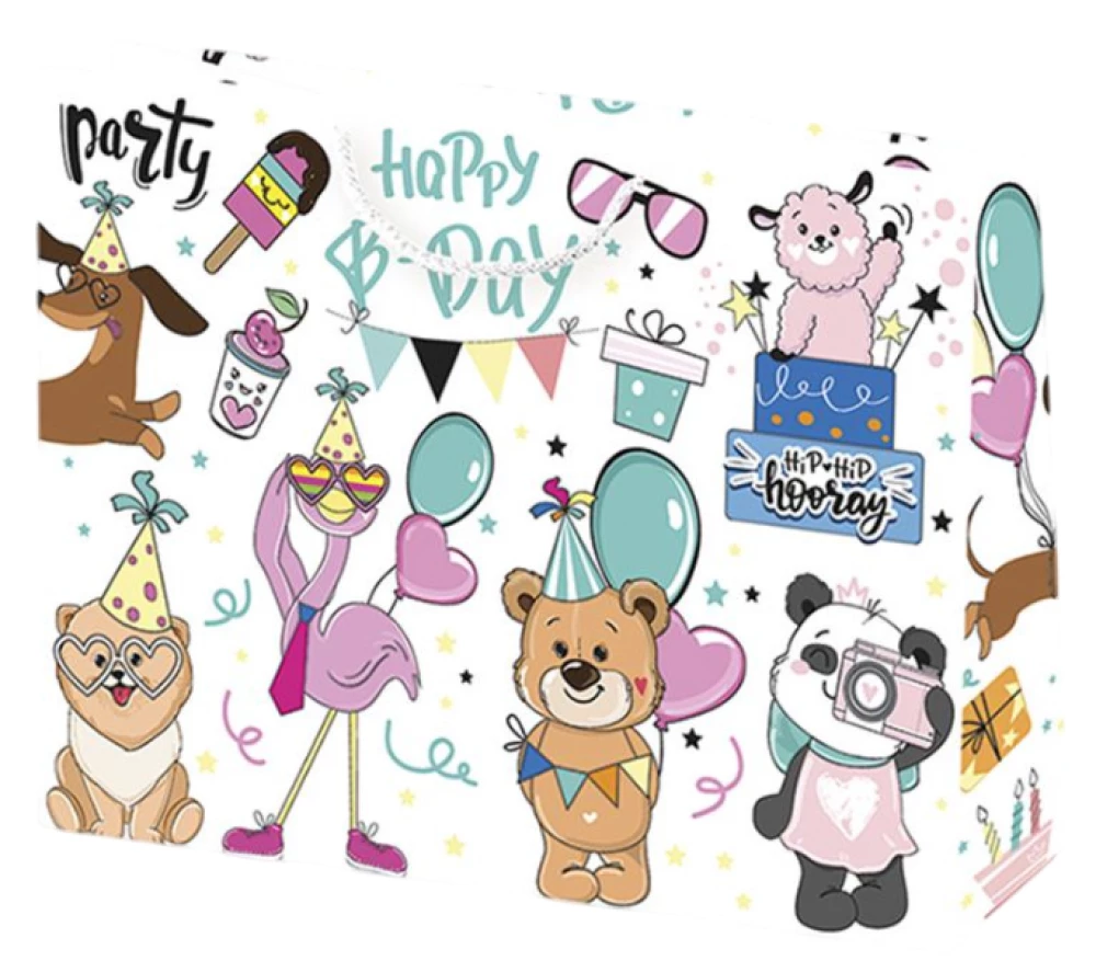 Torba prezentowa 38x29x10 cm, w asortymencie