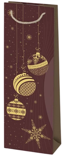 Подарочный пакет 13x38x11 см, в ассортименте