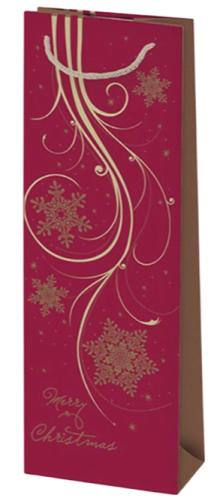 Подарочный пакет 13x38x11 см, в ассортименте