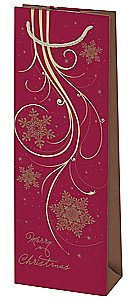 Подарочный пакет 13x38x11 см, в ассортименте