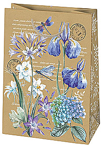 Подарочный пакет 23x32x11 см, в ассортименте