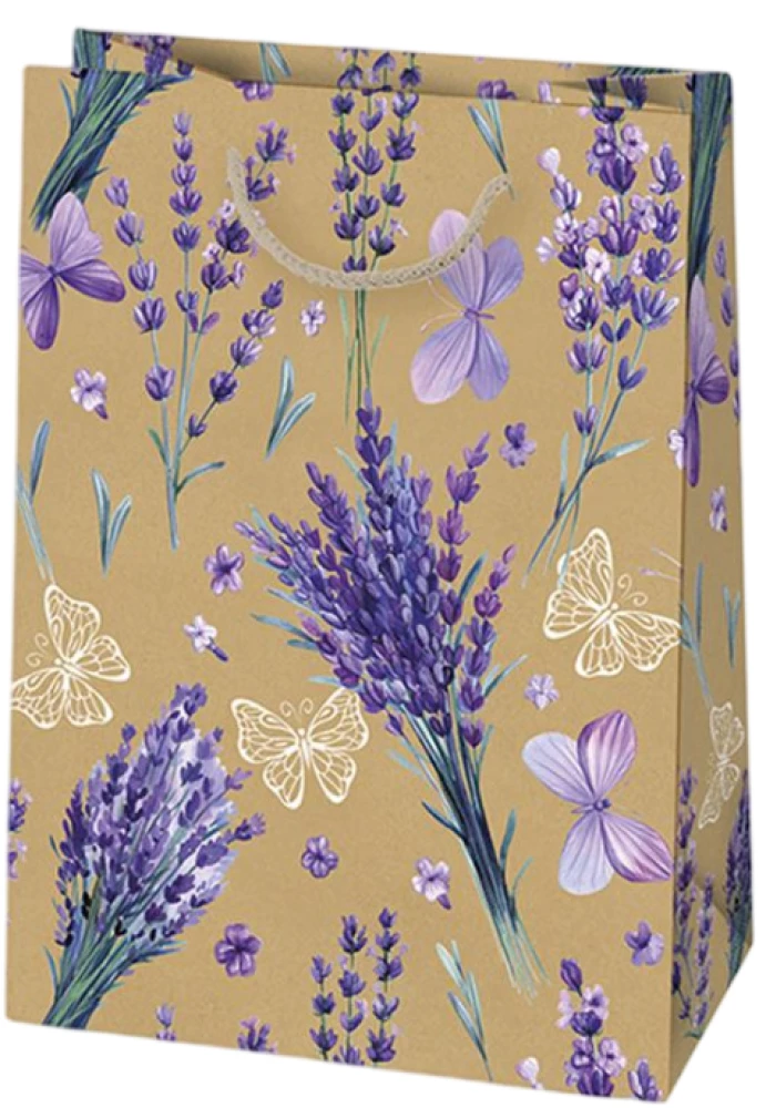 Подарочный пакет 23x32x11 см, в ассортименте