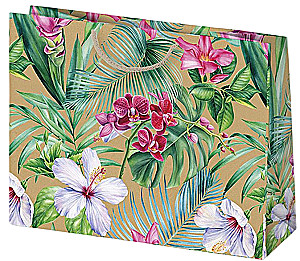 Подарочный пакет 30x23x10 см, в ассортименте