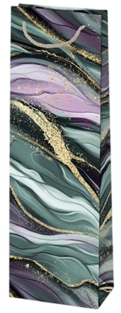 Подарочный пакет 10.5x33x8.5 см, в ассортименте