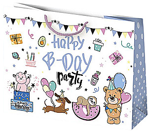 Torba prezentowa 30x23x10 cm, w asortymencie