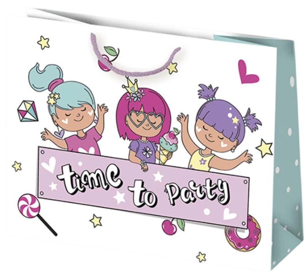 Torba prezentowa 30x23x10 cm, w asortymencie