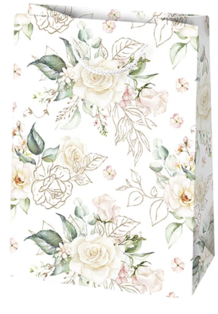 Подарочный пакет 23x32x11 см, в ассортименте