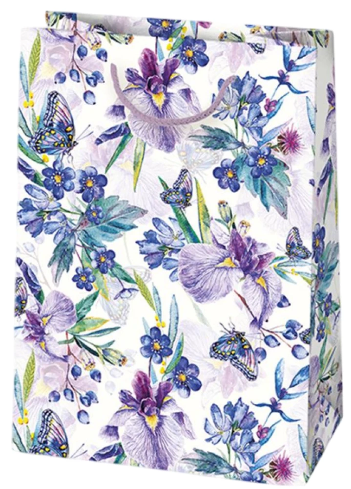 Подарочный пакет 23x32x11 см, в ассортименте