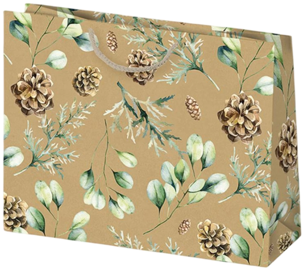 Подарочный пакет 30x20x10 см, в ассортименте