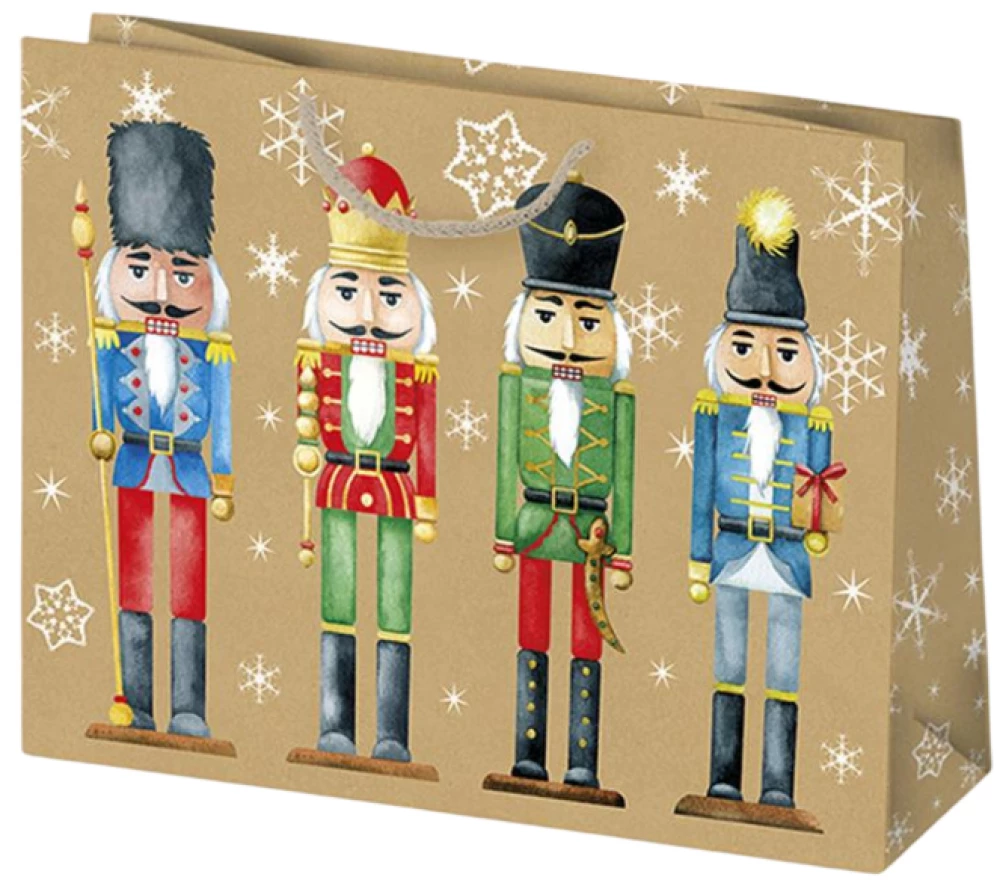 Подарочный пакет 30x20x10 см, в ассортименте