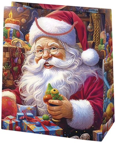 Gift bag 19x23x10.5 cm, assorted