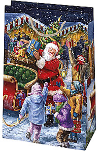 Torebka prezentowa 16x24x7 cm, w asortymencie