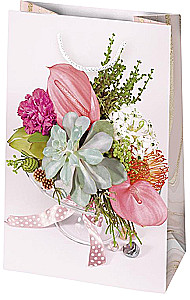 Torba prezentowa 16x24x7 cm, w asortymencie