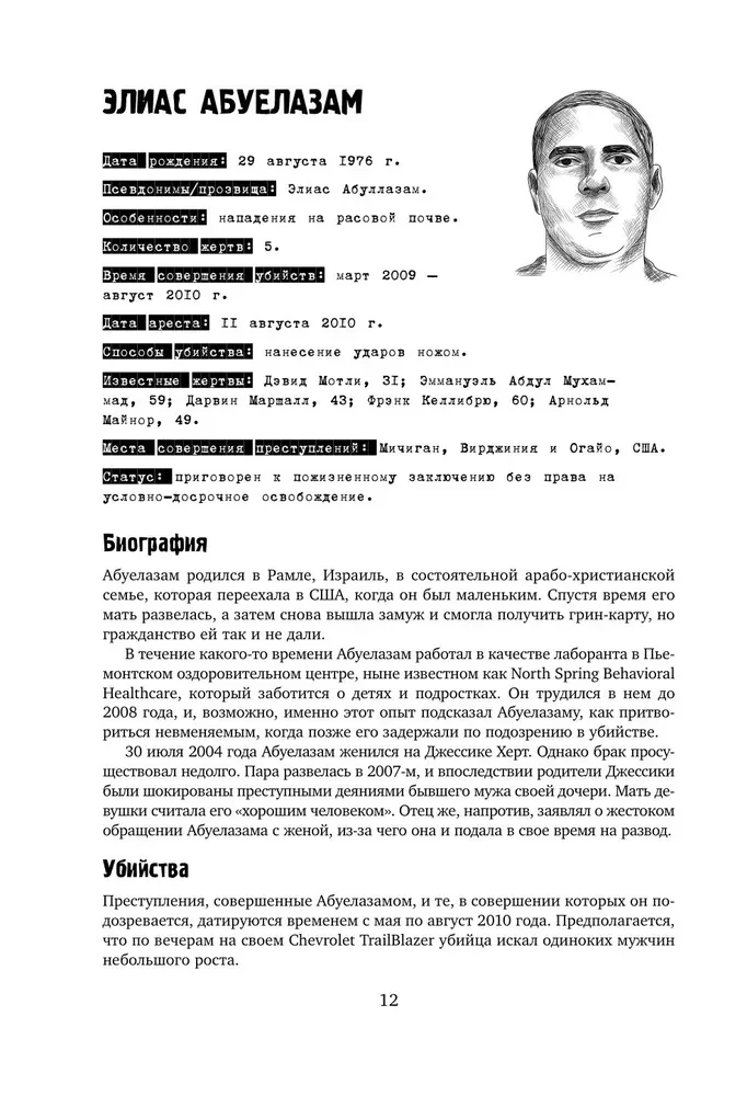 The Big Book of Serial Killers. 150 Biographies of Maniacs from Around the World (Colored Edges, Gift Edition)