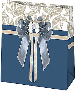 Подарочный пакет 15.5x15.5x8 см, в ассортименте