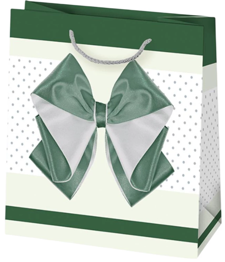 Подарочный пакет 15.5x15.5x8 см, в ассортименте