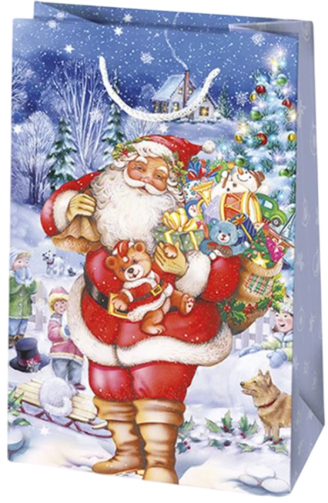 Torba prezentowa 10x16x6 cm, w asortymencie