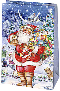 Torba prezentowa 10x16x6 cm, w asortymencie