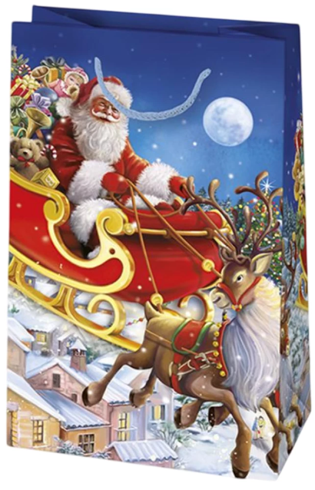 Torba prezentowa 10x16x6 cm, w asortymencie