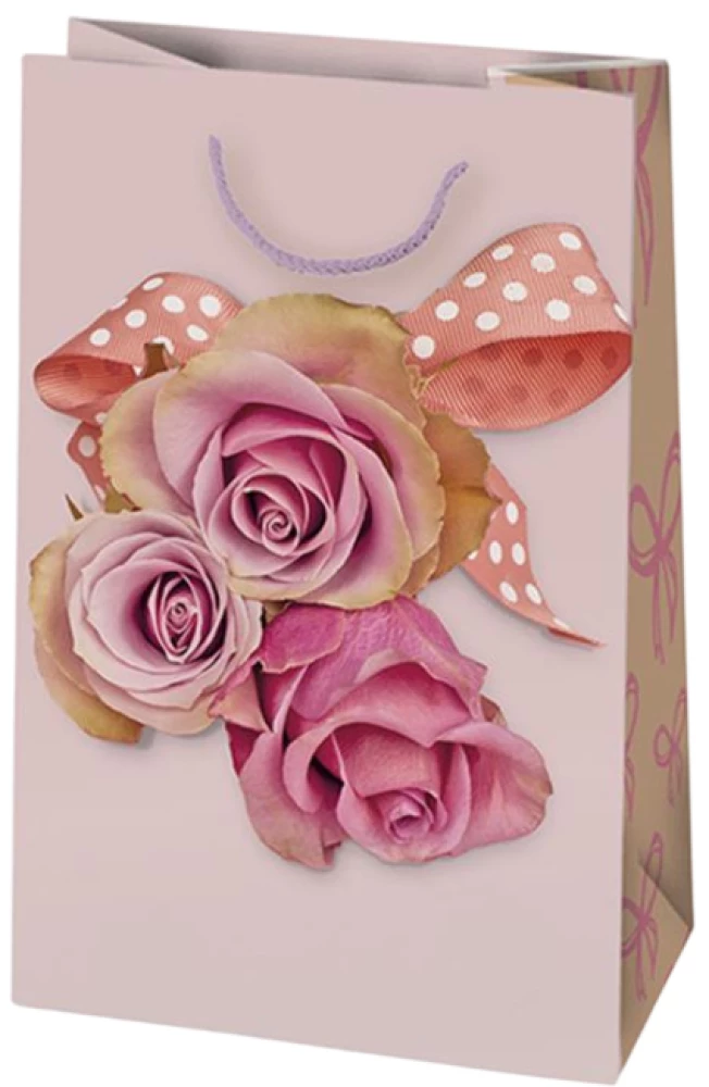 Torebka prezentowa 10x16x6 cm, w asortymencie