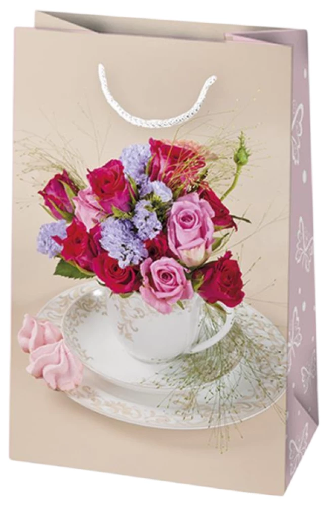 Torebka prezentowa 10x16x6 cm, w asortymencie