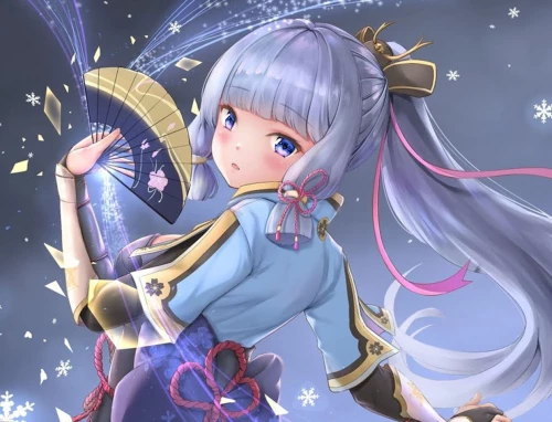 Gemälde nach Zahlen 30x40 - Genshin Ayaka